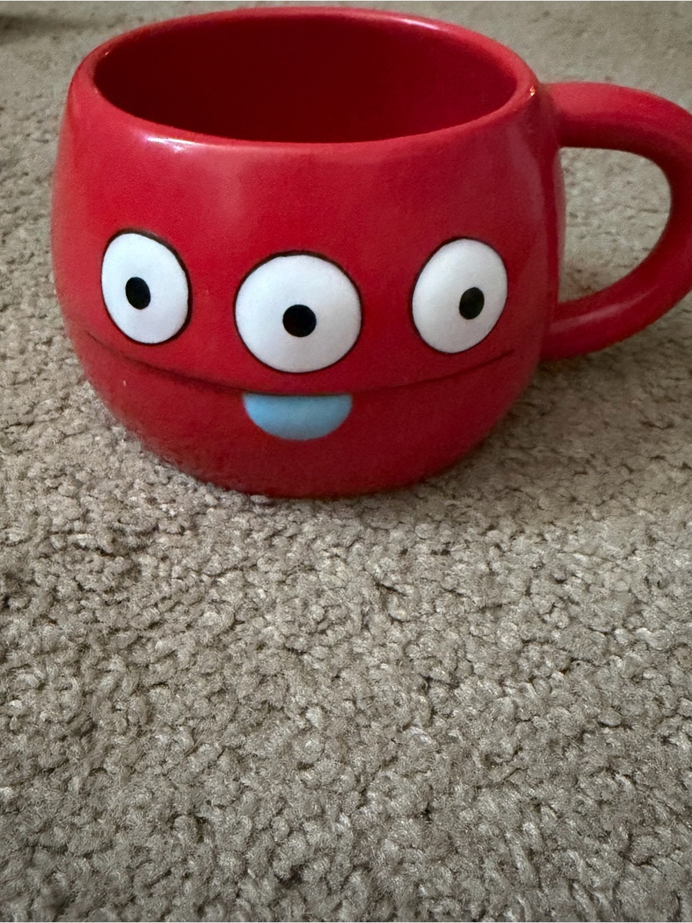 Ugly Dolls Red Peaco Mug Pretty Ugly LLC 2010 3” Cup